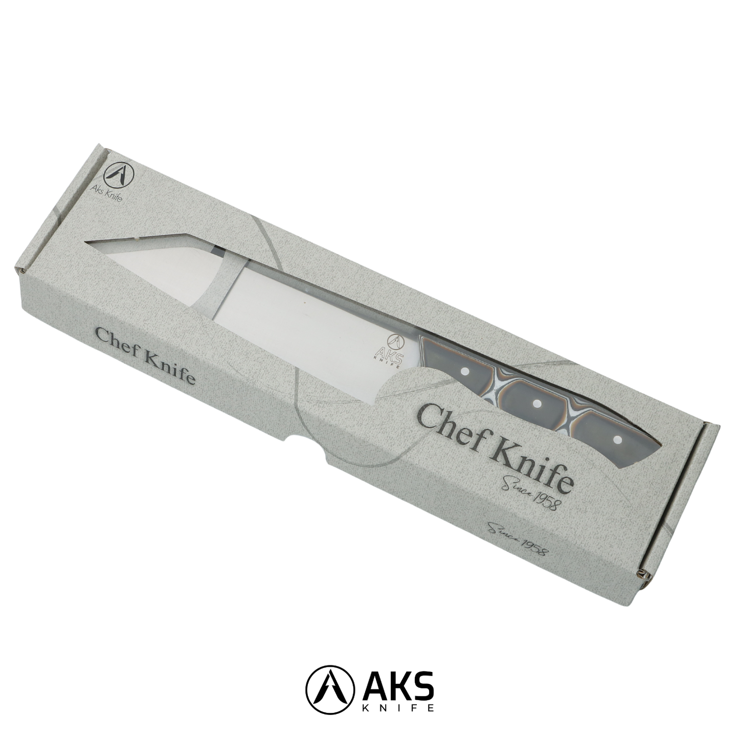 AKS Knife Sivri Şef Bıçağı -2 - AKS014