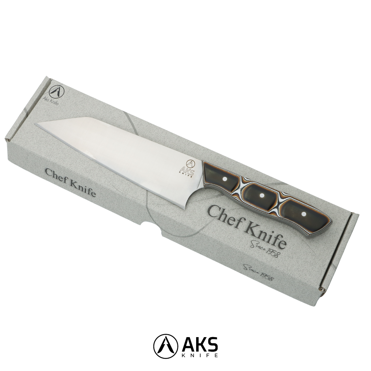 AKS Knife Sivri Şef Bıçağı -2 - AKS014